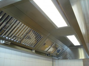 A Kitchen Canopy Installed by Andrew Engineering